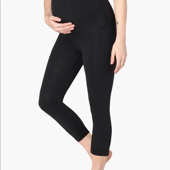 Beyond Yoga Pants & Jumpsuits Beyond Yoga Maternity Legging And Capri Set New Washed Once